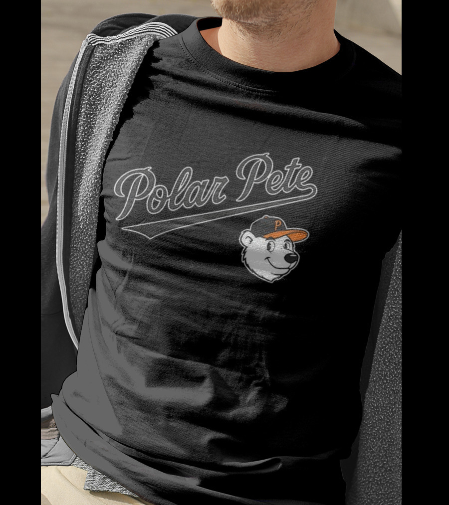 Polar Pete Baltimore Orioles Baseball Bear Cap T-Shirt