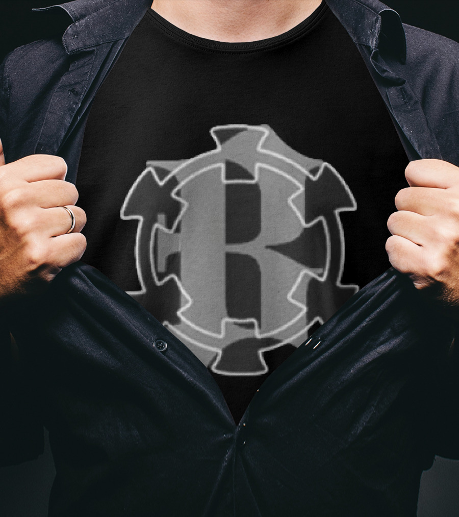 Tape B X-Ray Tape Retro Gearwheel Symbol T-Shirt