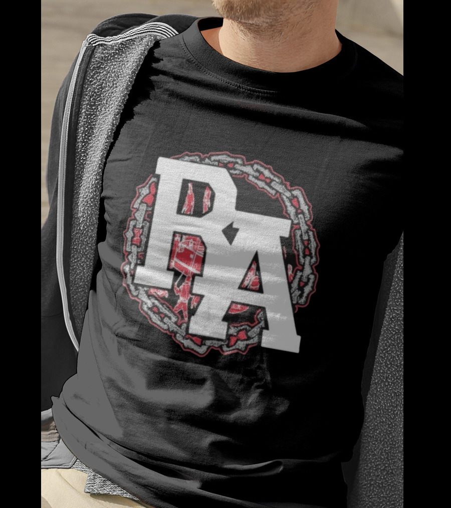Rude Awakening Bound By Chains PA Symbol With Urban Elements T-Shirt