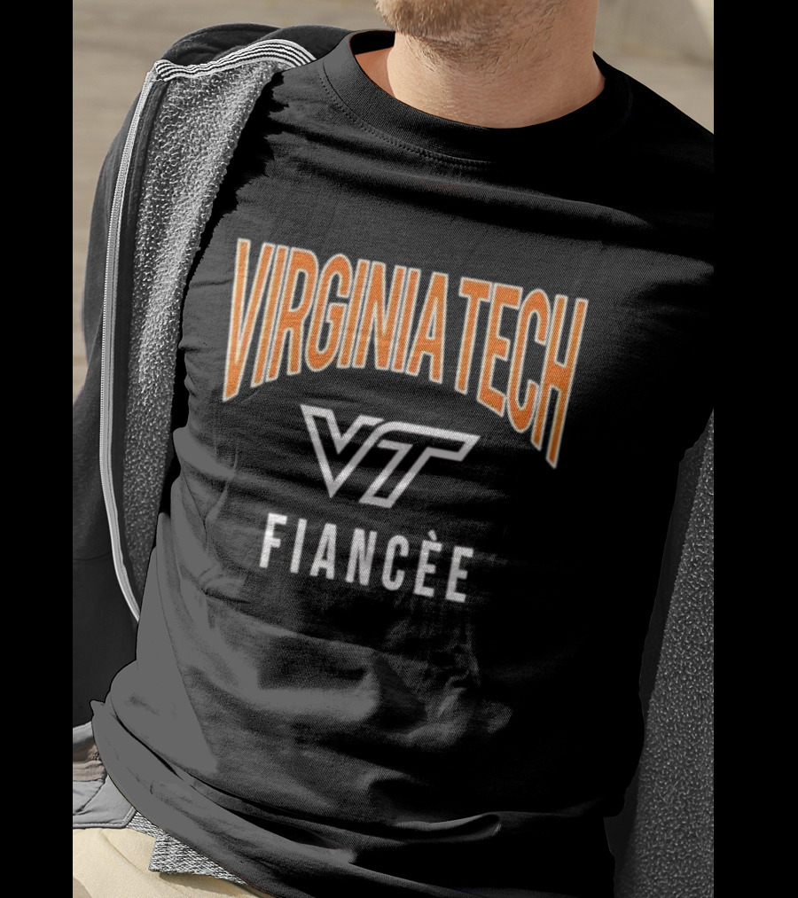 Virginia Tech Hokies VT Fiancée Maroon T-Shirt