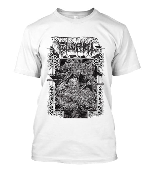 Full Of Hell Punishment Built For The Spiritually Blind Album Art T-Shirt