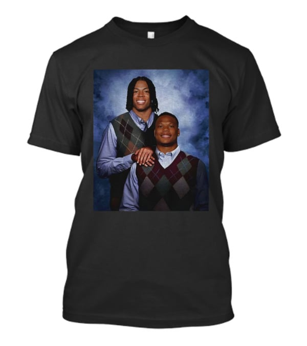 David Montgomery Jahmyr Gibbs Step Brothers Detroit Lions Football T-Shirt