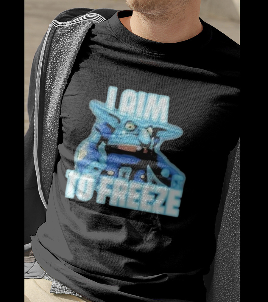 I Aim To Freeze Chill Bill Skylanders Ice Troll Character Gaming Apparel T-Shirt