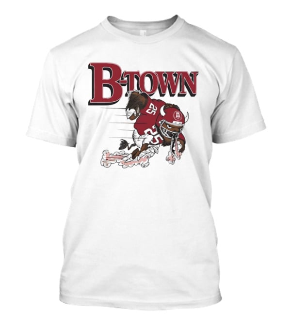 B-Town Indiana Hoosiers Mascot Running Buffalo T-Shirt