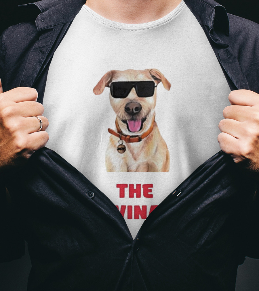 The Mervinator Dog Sunglasses Cool Canine T-Shirt