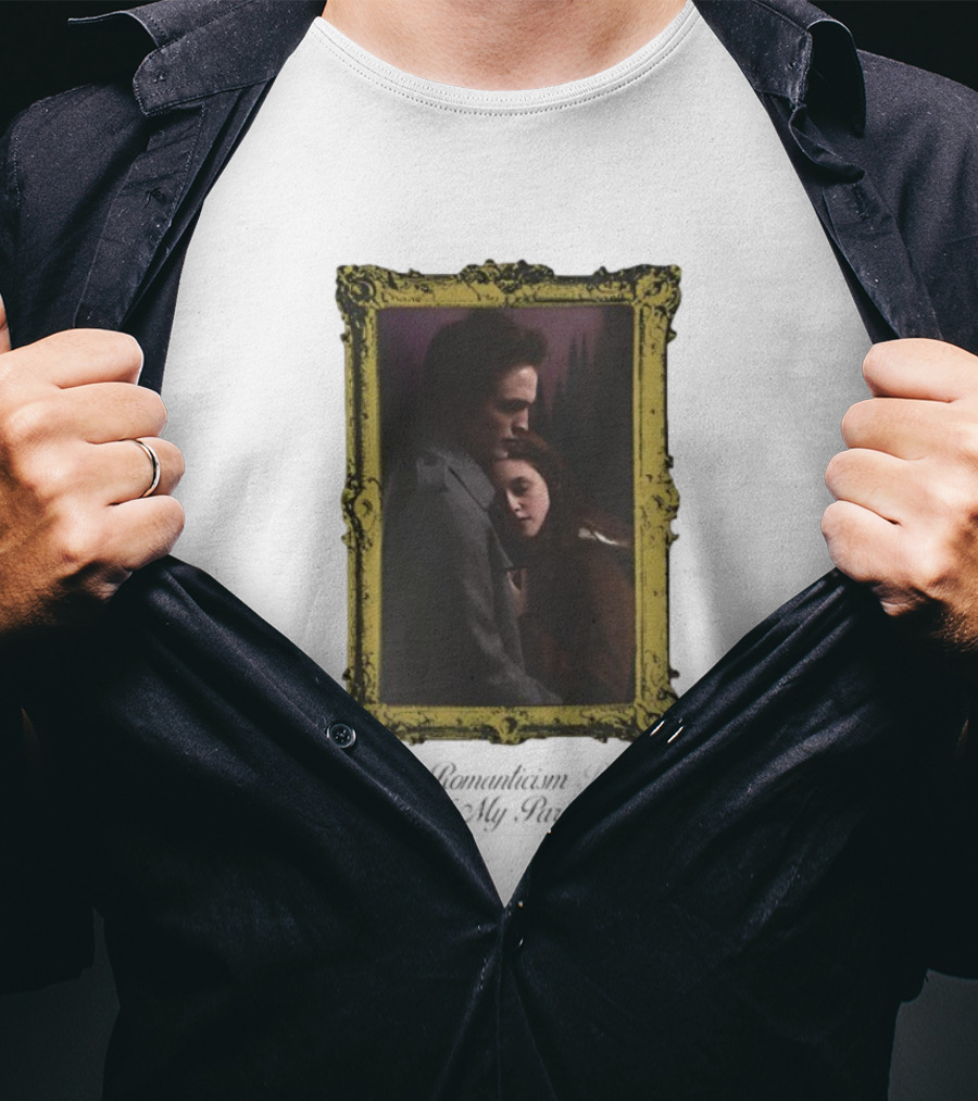 The Twilight Saga Dark Romanticism Painting Of My Parents Framed Scene T-Shirt