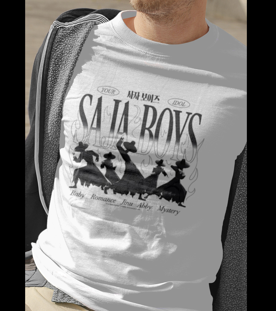 Your Idol Saja Boys Baby Romance Jinu Abby Mystery T-Shirt