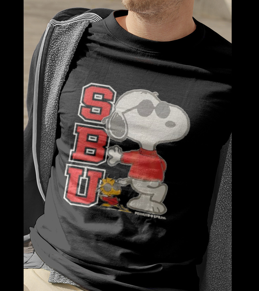 Snoopy Joe Cool SBU Peanuts Woodstock Vintage Retro Style T-Shirt