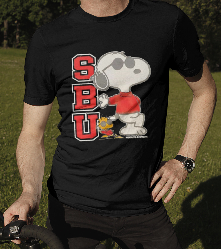 Snoopy Joe Cool SBU Peanuts Woodstock Vintage Retro Style T-Shirt