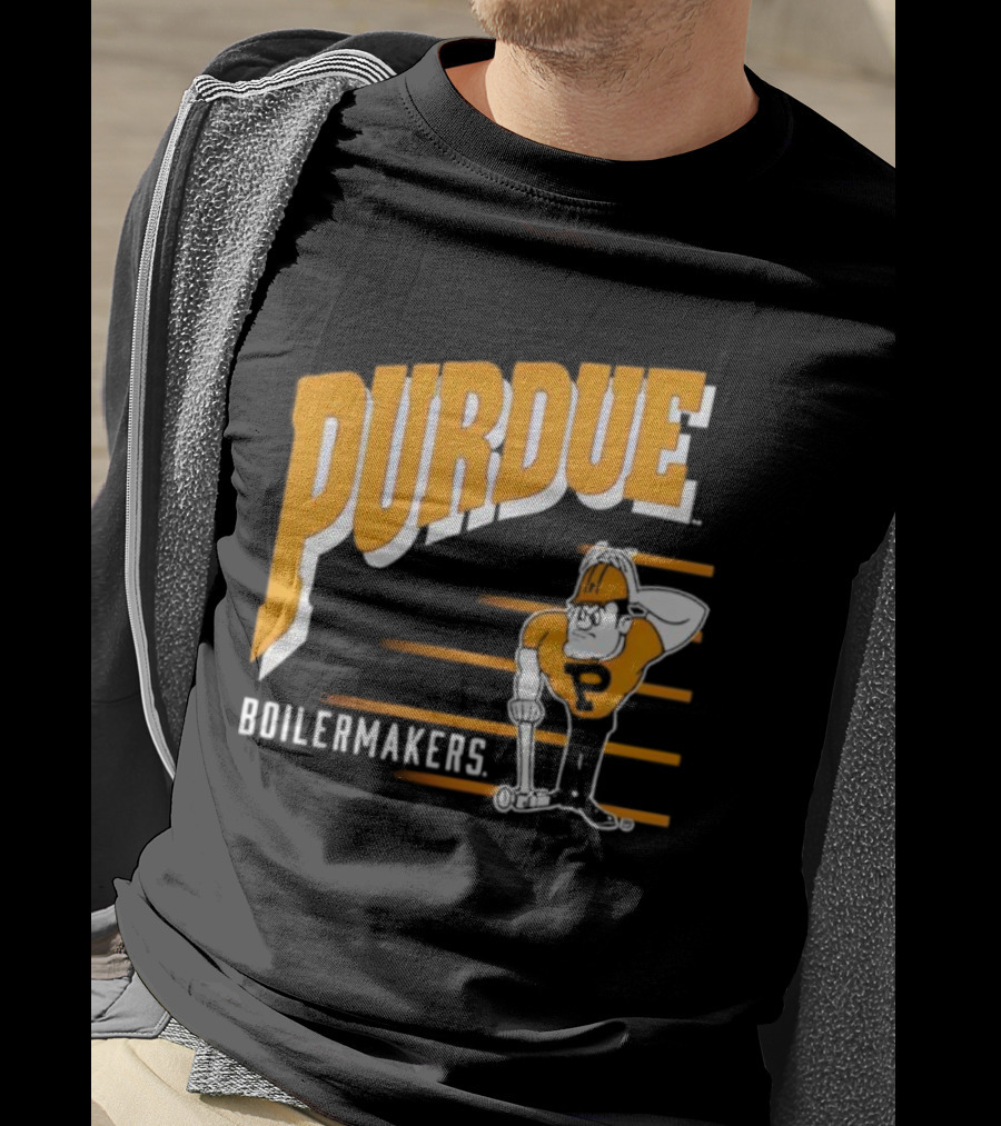 Purdue Boilermakers Pete 90s Retro Classic Style T-Shirt