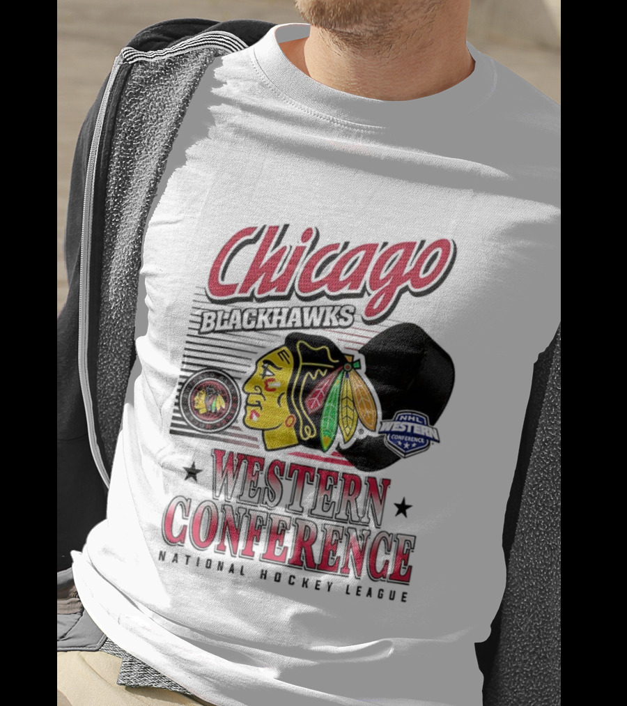 Chicago Blackhawks NHL Western Conference National Hockey League T-Shirt