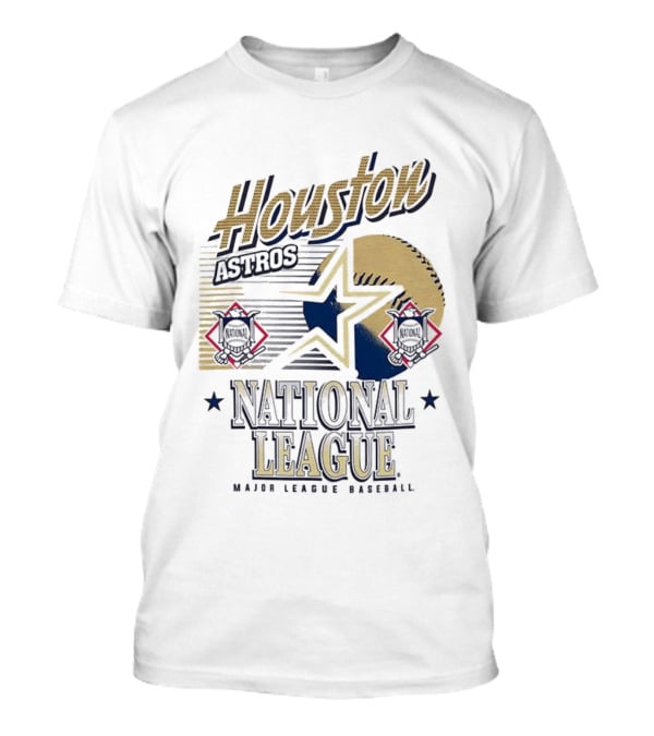 Houston Astros National League Major League Baseball Retro T-Shirt