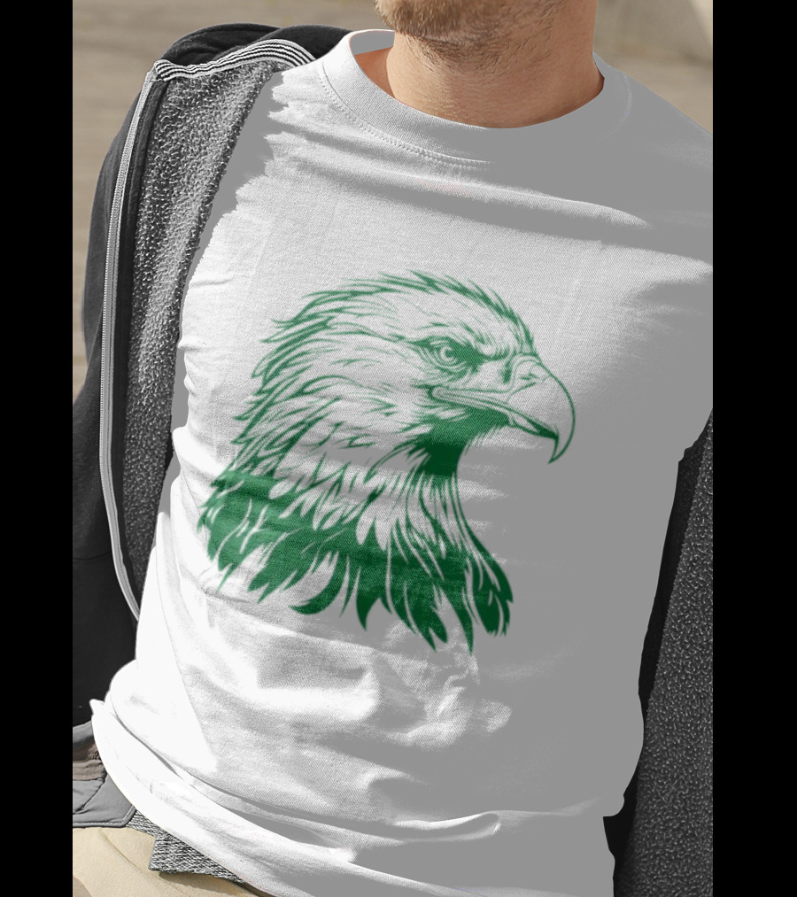Philadelphia Eagles Vintage Green War Eagle T-Shirt