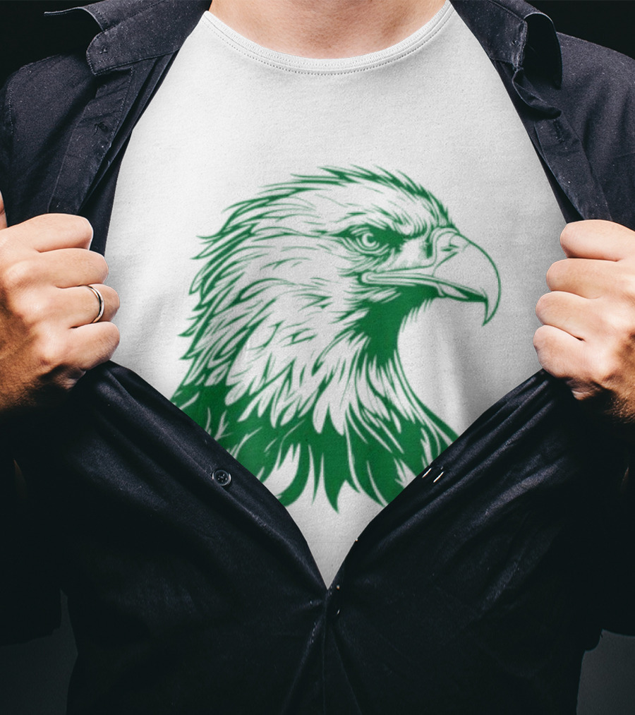 Philadelphia Eagles Vintage Green War Eagle T-Shirt