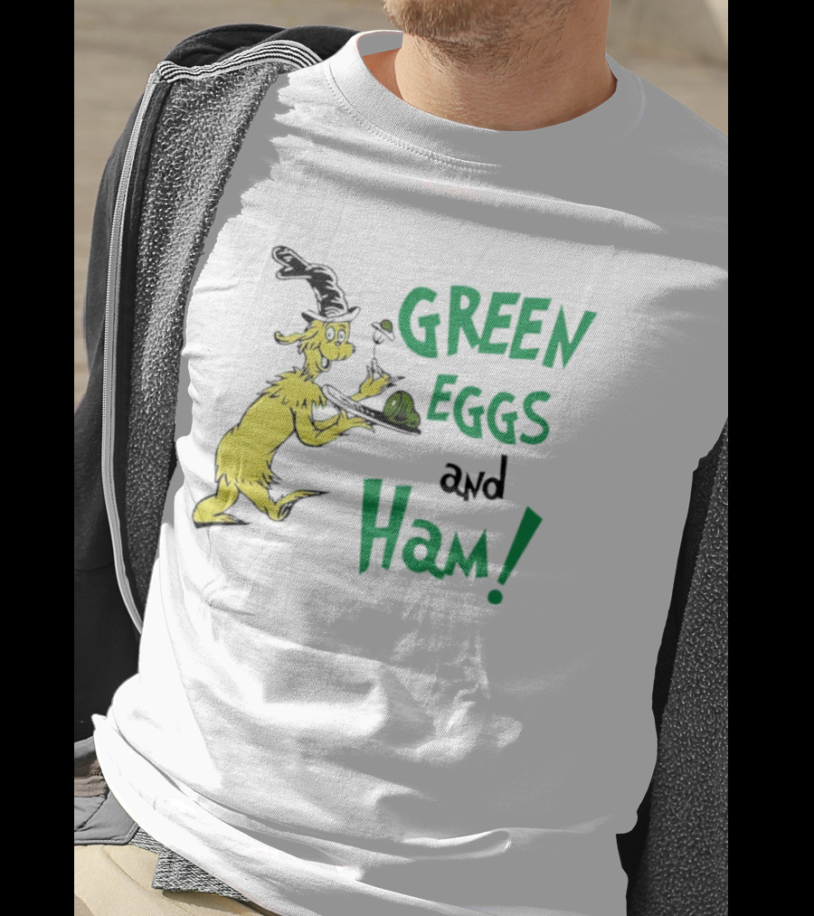Dr Seuss Green Eggs And Ham Classic Character Sam I Am T-Shirt