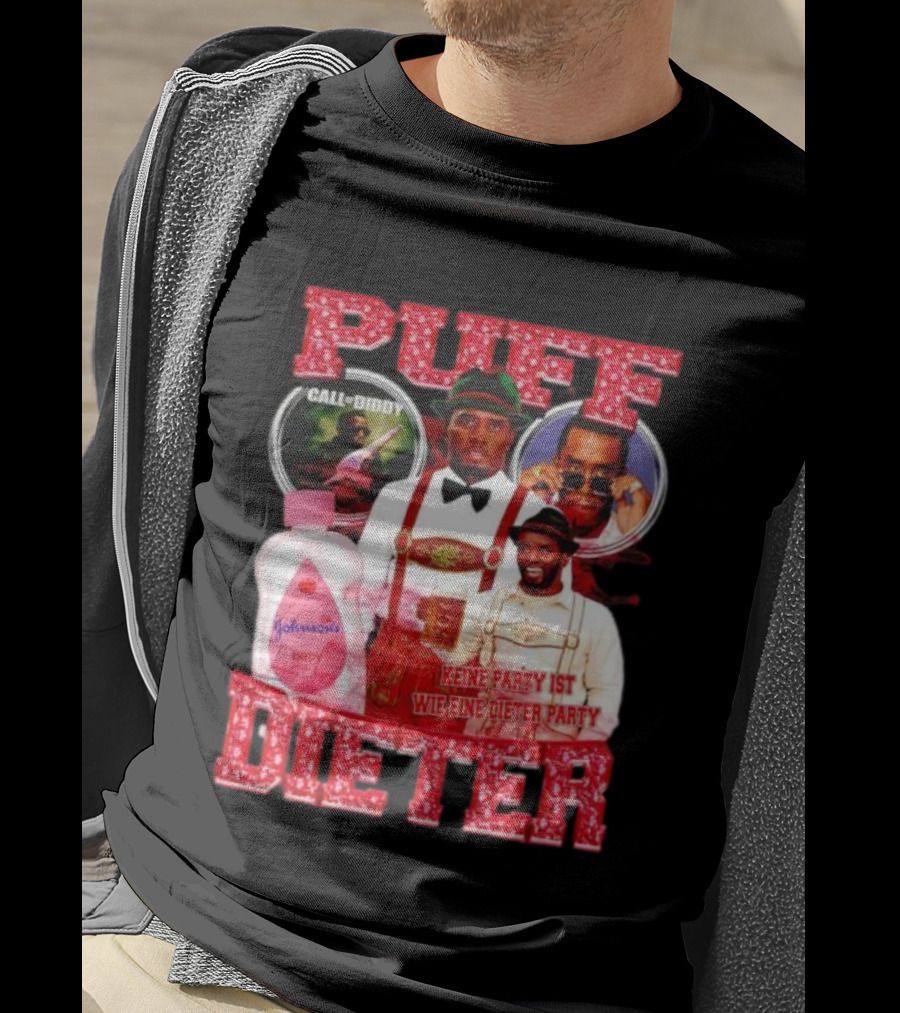 Puff Didddy Call Of Diddy Johnson’s Baby Oil Keine Party Ist Wie Eine Dieter Party T-Shirt
