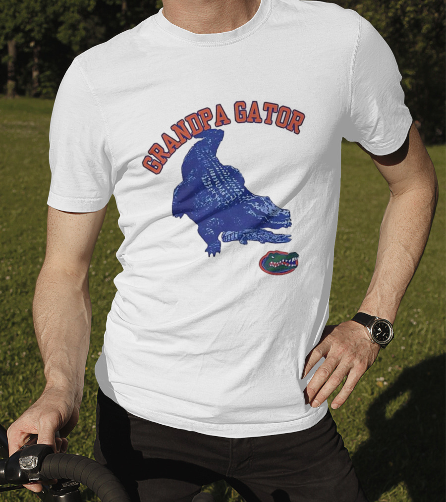 Grandpa Gator Florida Gators Football Fan Gear T-Shirt
