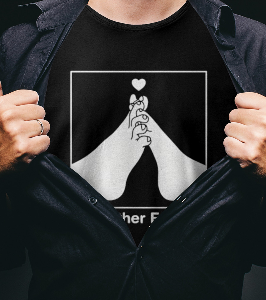 Toegether Forever Feet Heart Connection T-Shirt