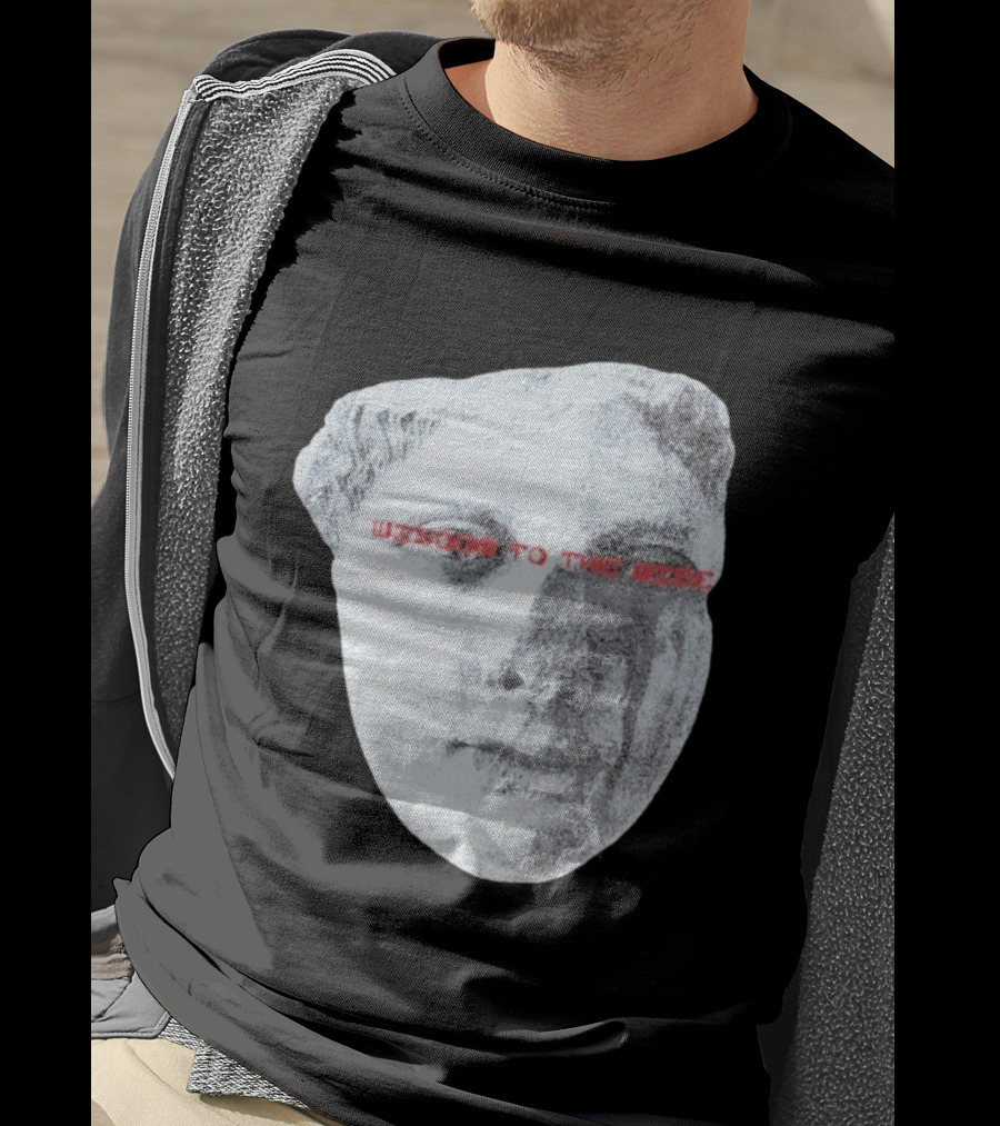 Wisdom To The Wise Classical Statue Art T-Shirt