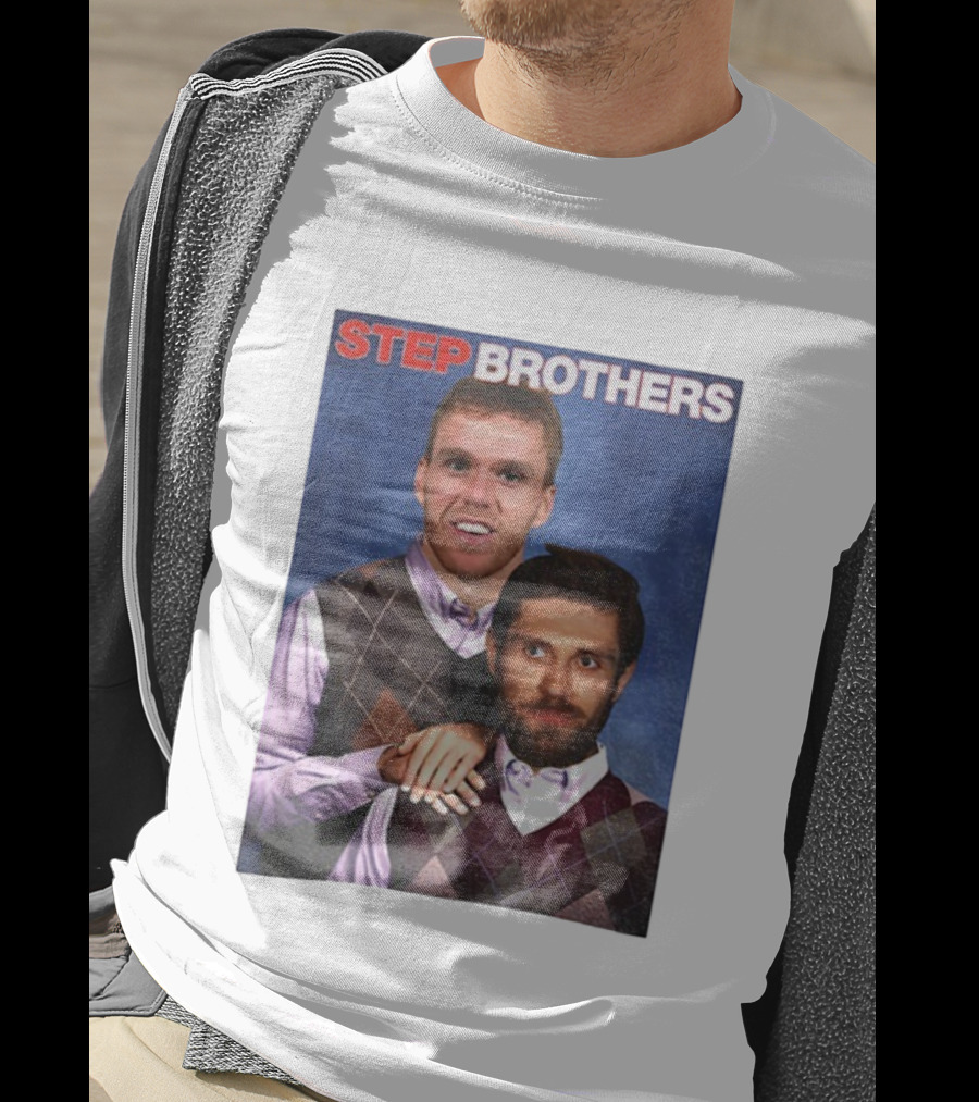 Connor McDavid Leon Draisaitl Step Brothers Funny Meme T-Shirt