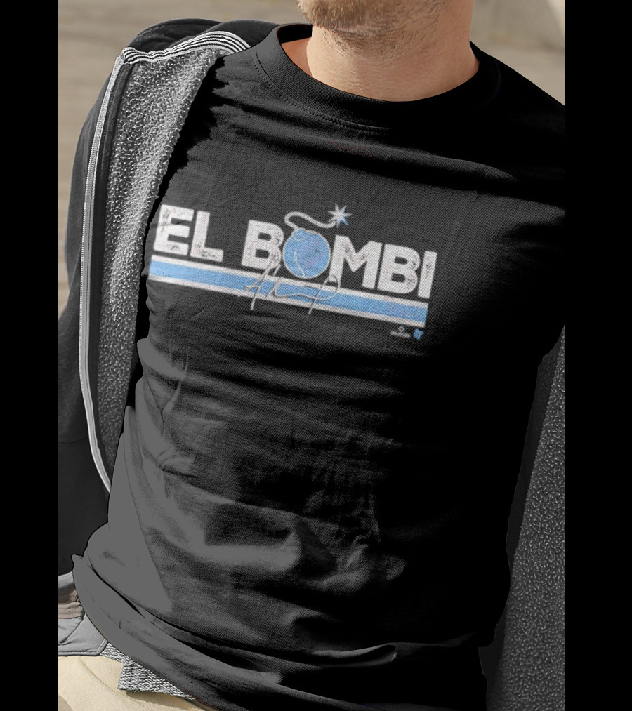 Adolis Garcia El Bombi Baseball Star Philadelphia Recognition T-Shirt