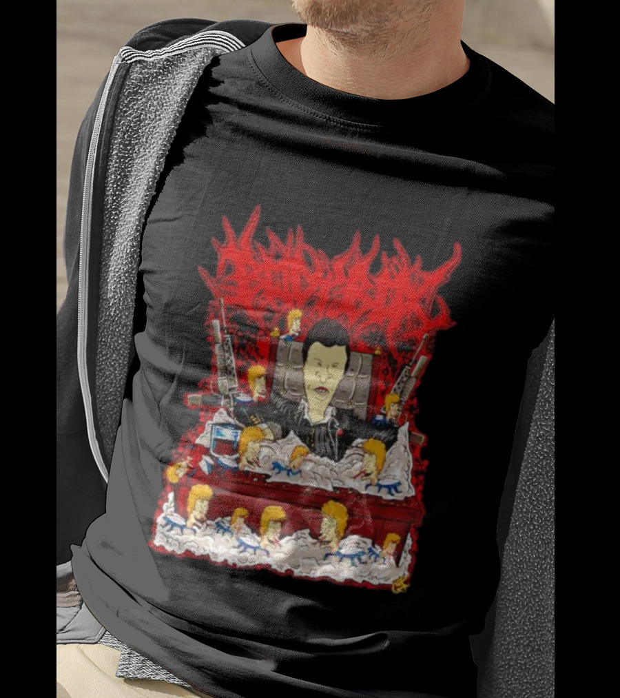 Beavis And Butthead Scoreface Scarface Mashup T-Shirt