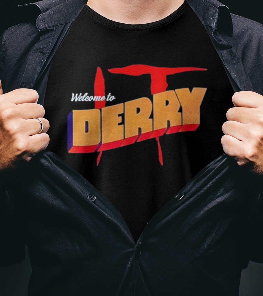 IT Welcome To Derry Horror T-Shirt