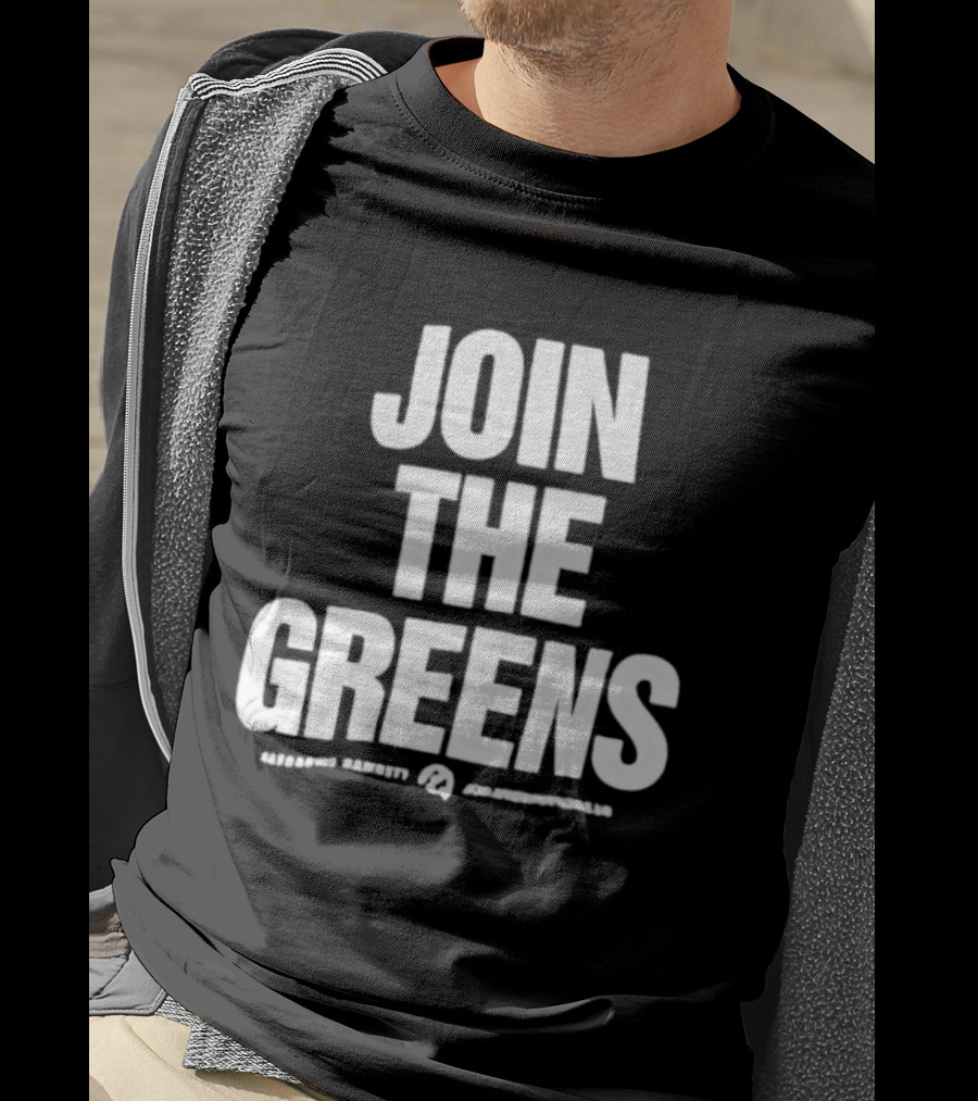 Join The Greens Basketball Community #Superhoops9 T-Shirt