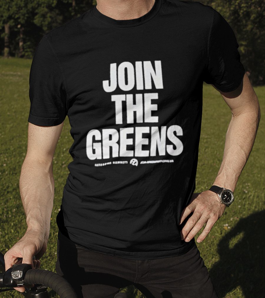 Join The Greens Basketball Community #Superhoops9 T-Shirt