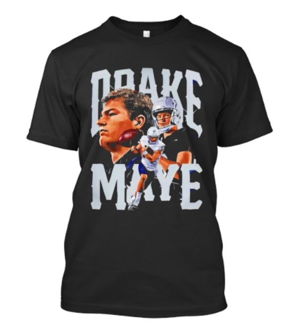 Drake Maye New England Patriots Football T-Shirt