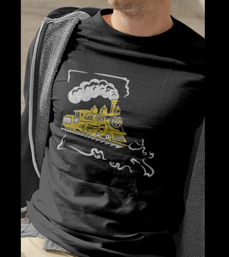 Lane Train Lane Kiffin LSU Tigers Football NFL Vintage Locomotive T-Shirt