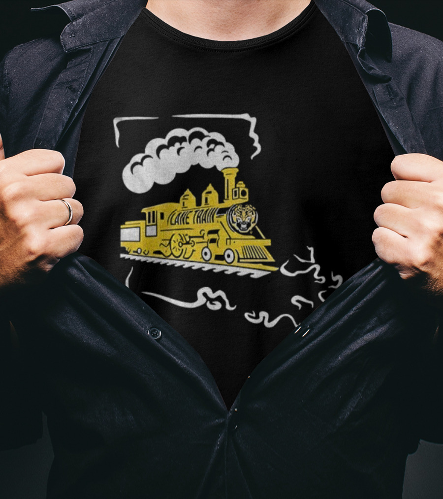 Lane Train Lane Kiffin LSU Tigers Football NFL Vintage Locomotive T-Shirt