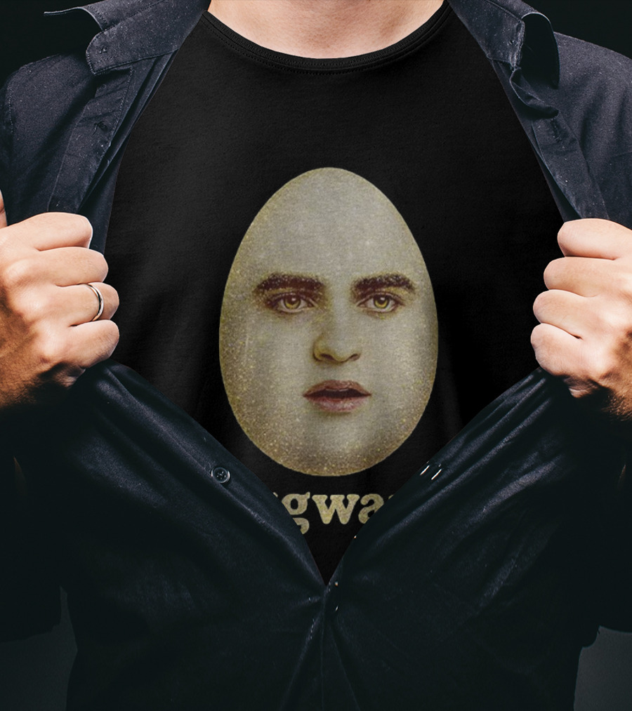 Edward Cullen Eggward Funny Meme Twilight Face Humor T-Shirt
