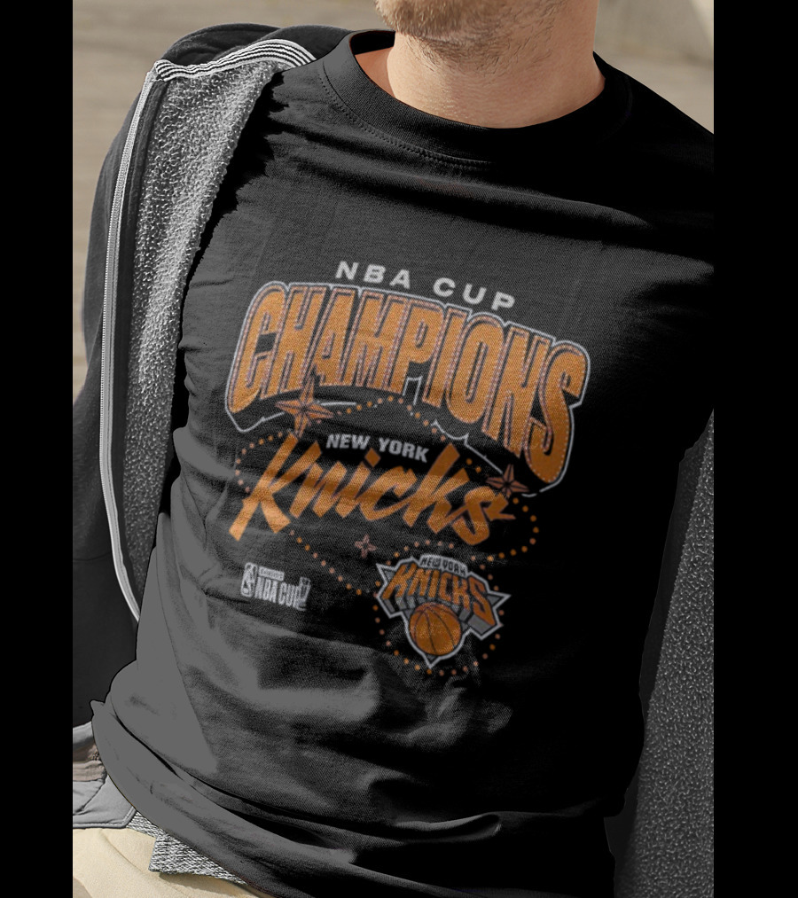 NBA Cup Champions New York Knicks 2025 Legacy T-Shirt