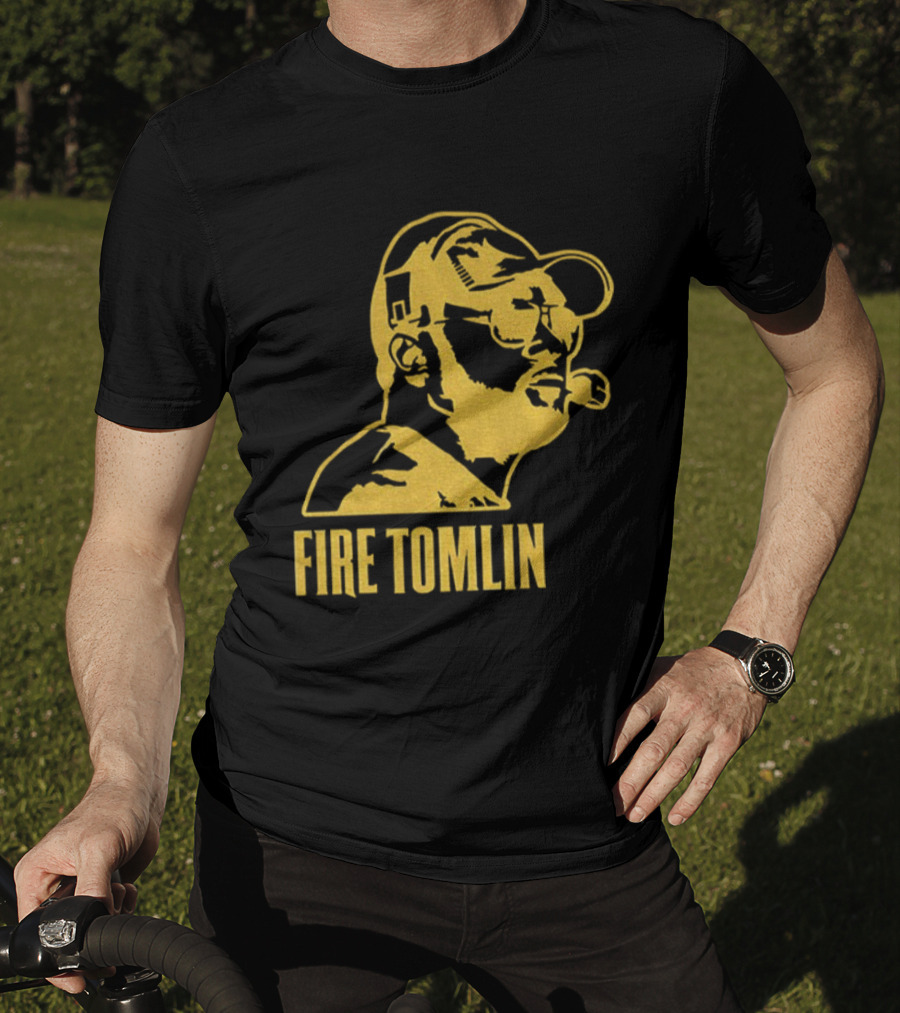 Mike Tomlin Fire Steelers Sketch Football NFL Coach T-Shirt