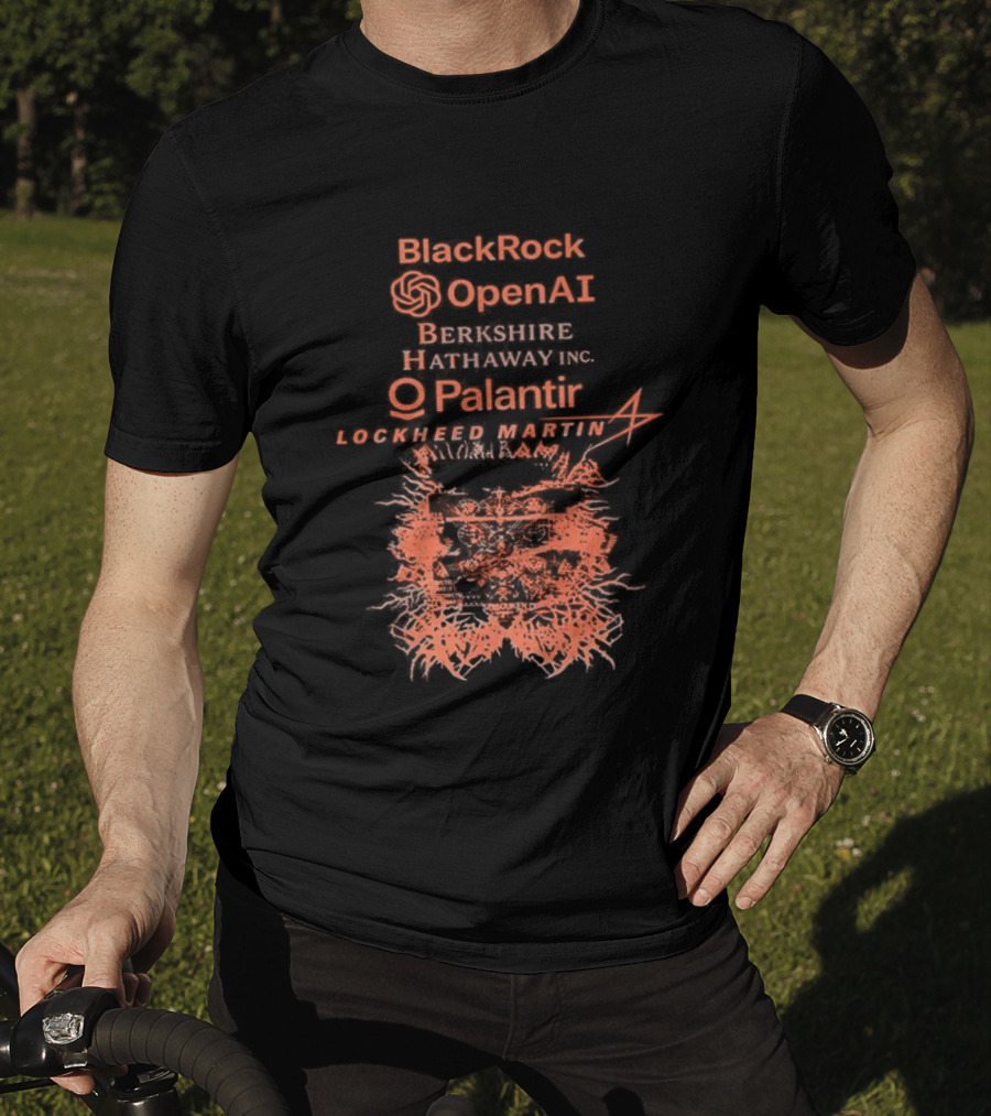 BlackRock OpenAI Berkshire Hathaway Palantir Lockheed Martin T-Shirt
