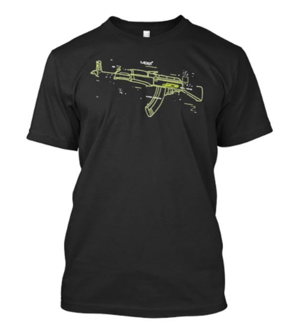 M80 AK-47 Schematic Diagram T-Shirt
