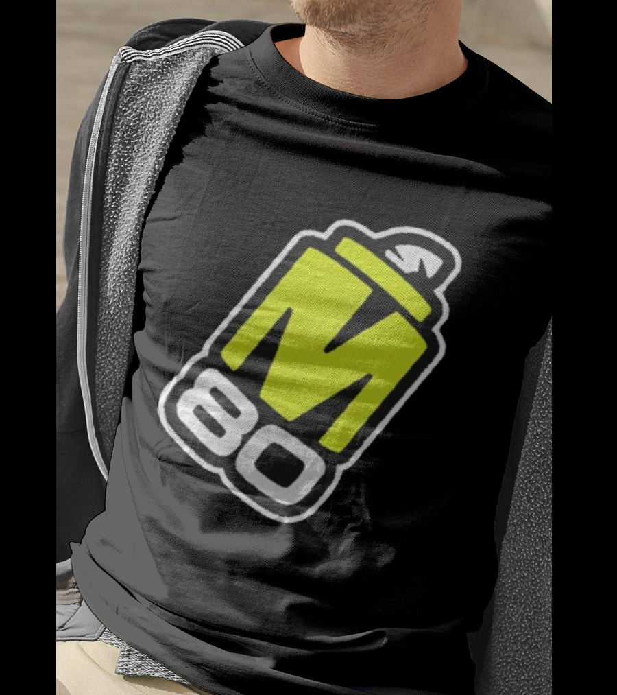 M80 Pro Player Gaming Esports Logo Spray Can T-Shirt