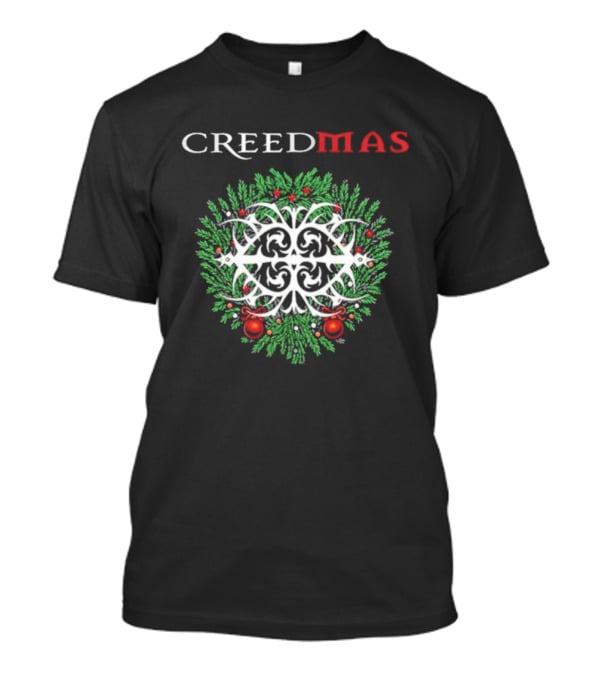 Creedmas 2025 Christmas Holiday Wreath Final Shows December T-Shirt