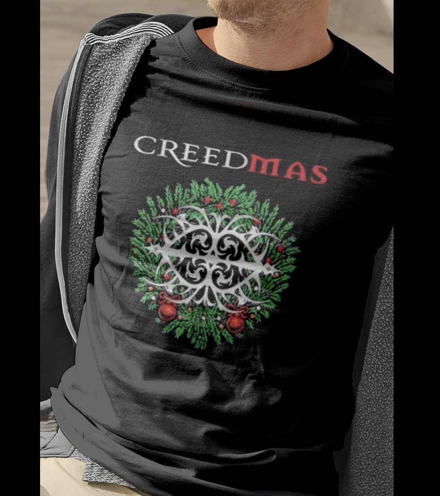 Creedmas 2025 Christmas Holiday Wreath Final Shows December T-Shirt