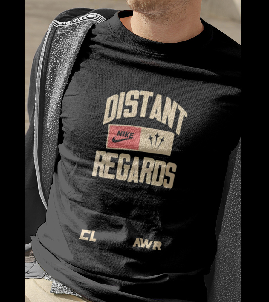 Distant Regards Nike CL AWR Stars T-Shirt