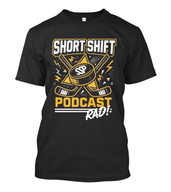 Short Shift Podcast Rad Hockey Bruins T-Shirt