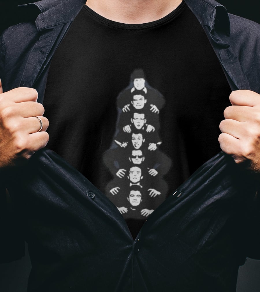 Madness Work Rest And Play Stack Group Pose 80s Band Iconic Formation T-Shirt