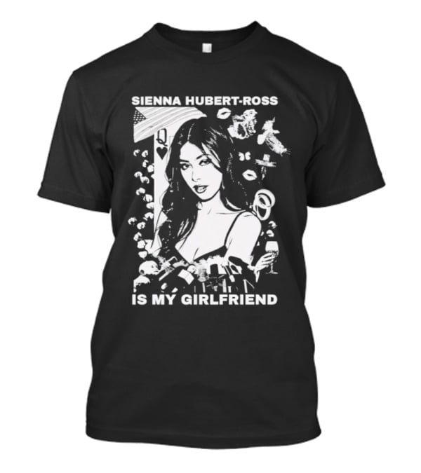 Sienna Hubert Ross Is My Girlfriend Retro Aesthetic Design T-Shirt