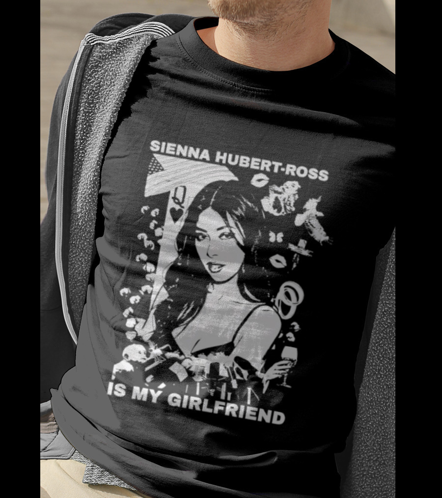Sienna Hubert Ross Is My Girlfriend Retro Aesthetic Design T-Shirt
