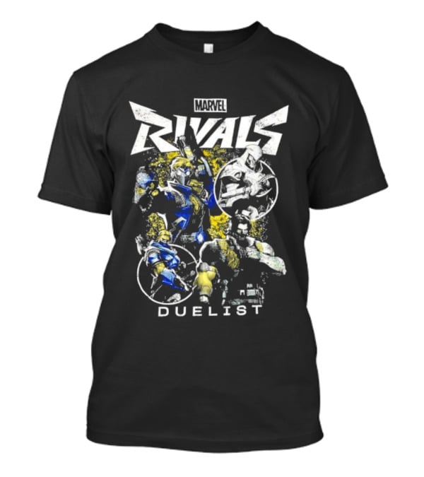 Marvel Rivals Avengers Endgame Duelist Team Heroes Battle T-Shirt