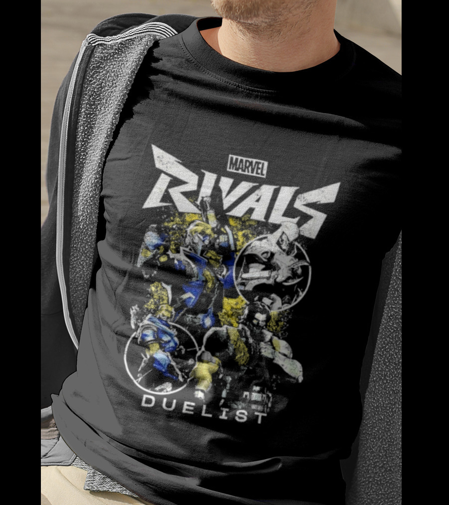 Marvel Rivals Avengers Endgame Duelist Team Heroes Battle T-Shirt