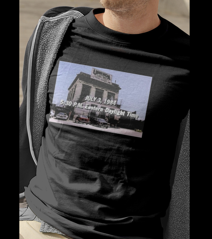 Union Gospel Mission Emergency Home Lodge July 3 1984 5:30 PM Eastern Daylight Time T-Shirt