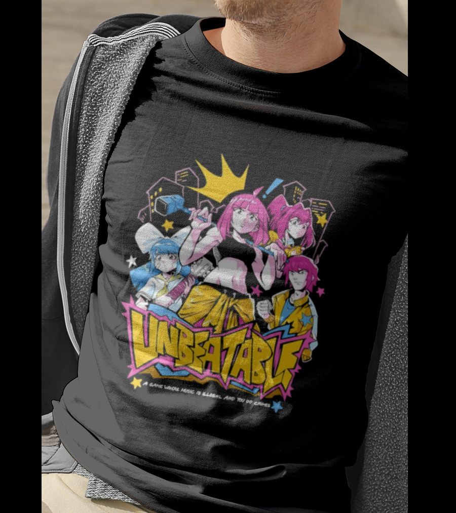 Unbeatable Rhythm Game A World Where Music Is Illegal T-Shirt