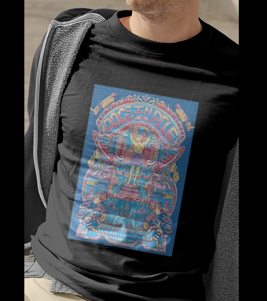 Dogs In A Pile Ardmore Music Hall December 18 19 20 2025 Vibrant Boxing Artwork Ardmore PA T-Shirt